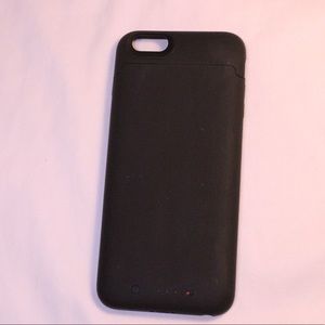 Iphone 6 & 6s Plus Mophie charging case (black)
